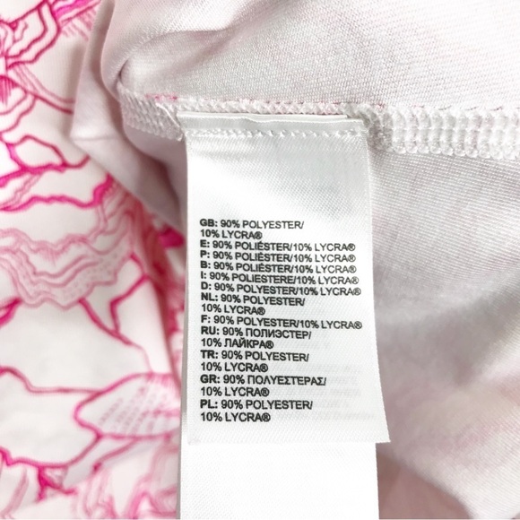 NORTH FACE Tadasana Printed Built In Bra Sport Tank Top M - Picture 7 of 9